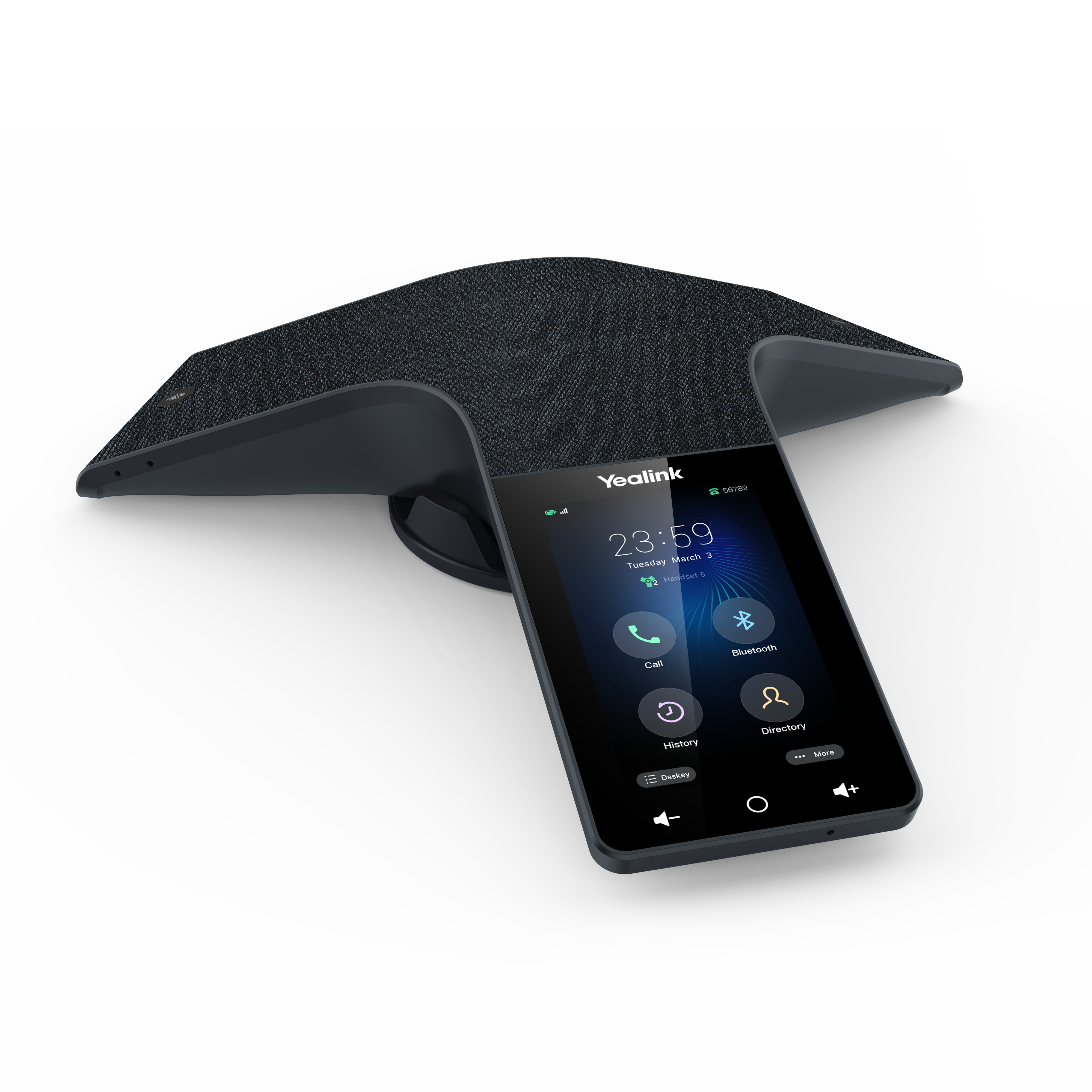 Yealink CP935W wireless conference phone with touch screen and 6-microphone array Yealink CP935W wireless conference phone with touch screen and 6-microphone array